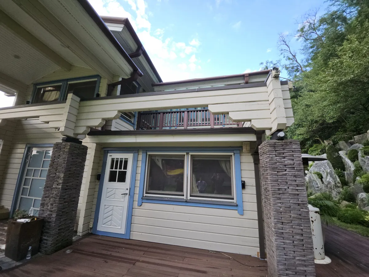 아파트 물받이 교체 시공 후