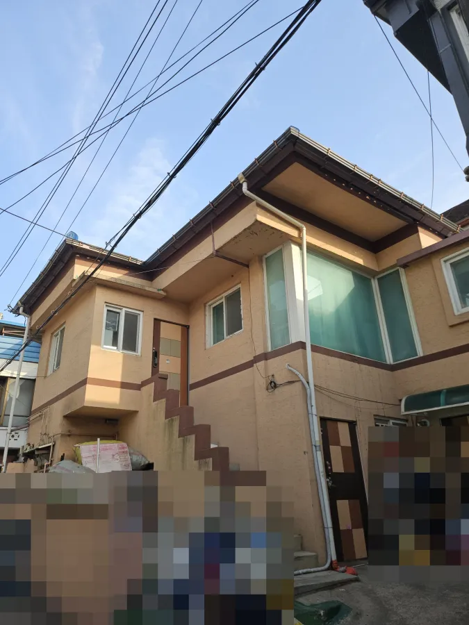 물받이교체 시공 현장 2